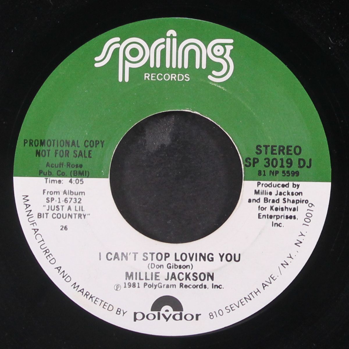 i can't stop loving you by MILLIE JACKSON