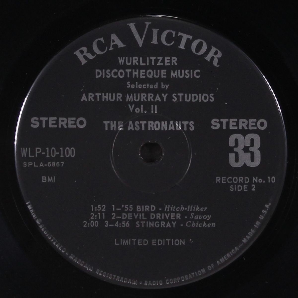 wurlitzer discotheque music selected by arthur murray studios vol. ii by ASTRONAUTS