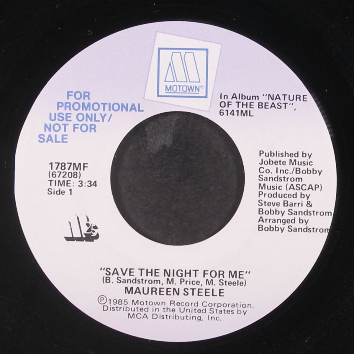 save the night for me by MAUREEN STEELE