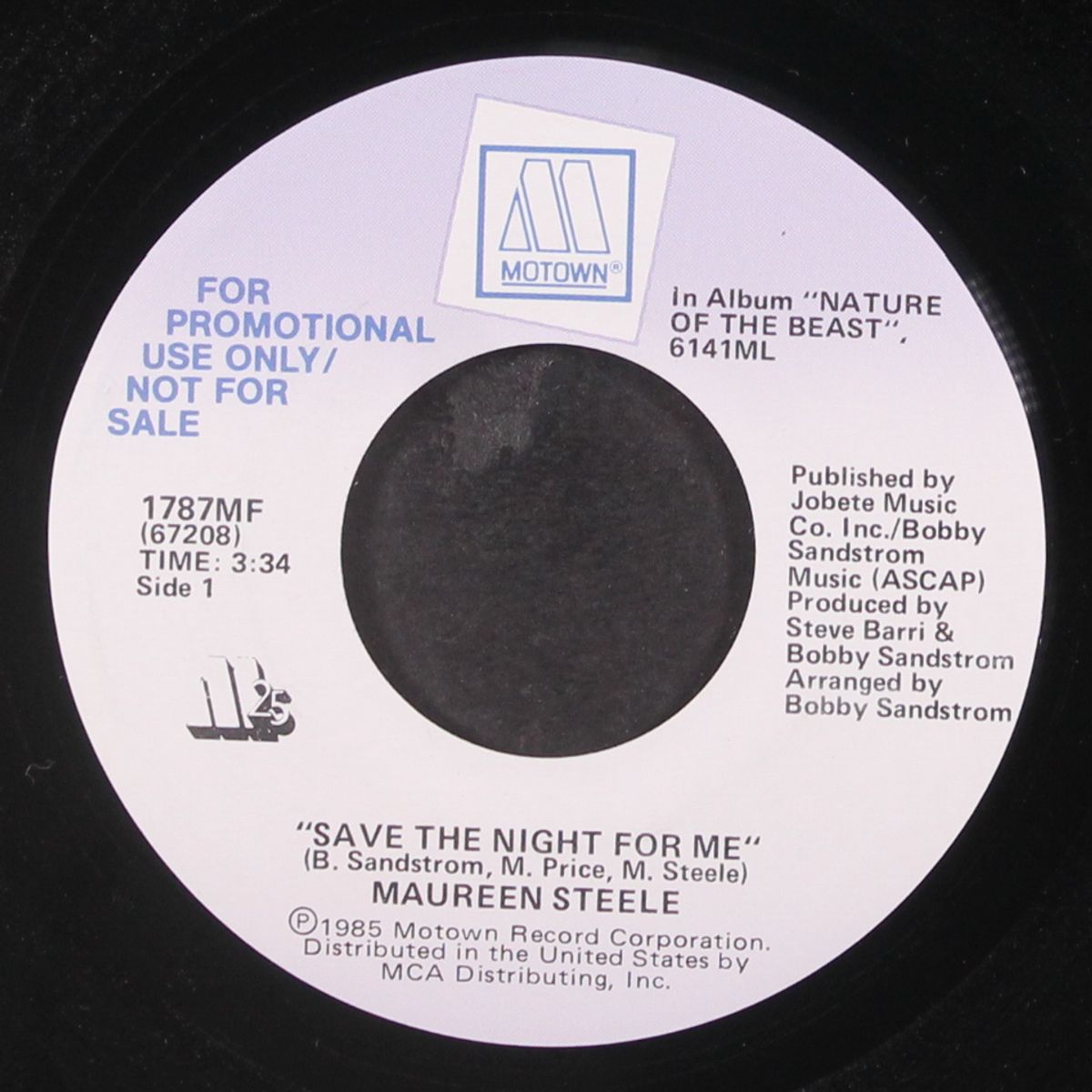 save the night for me by MAUREEN STEELE