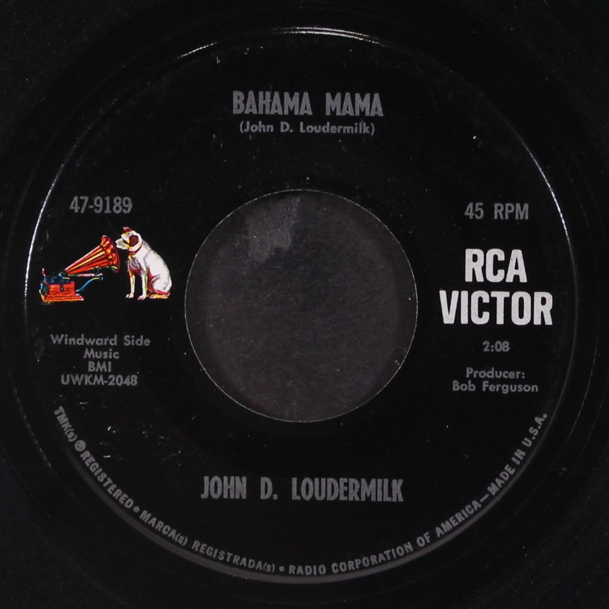bahama mama / it's my time by JOHN D. LOUDERMILK