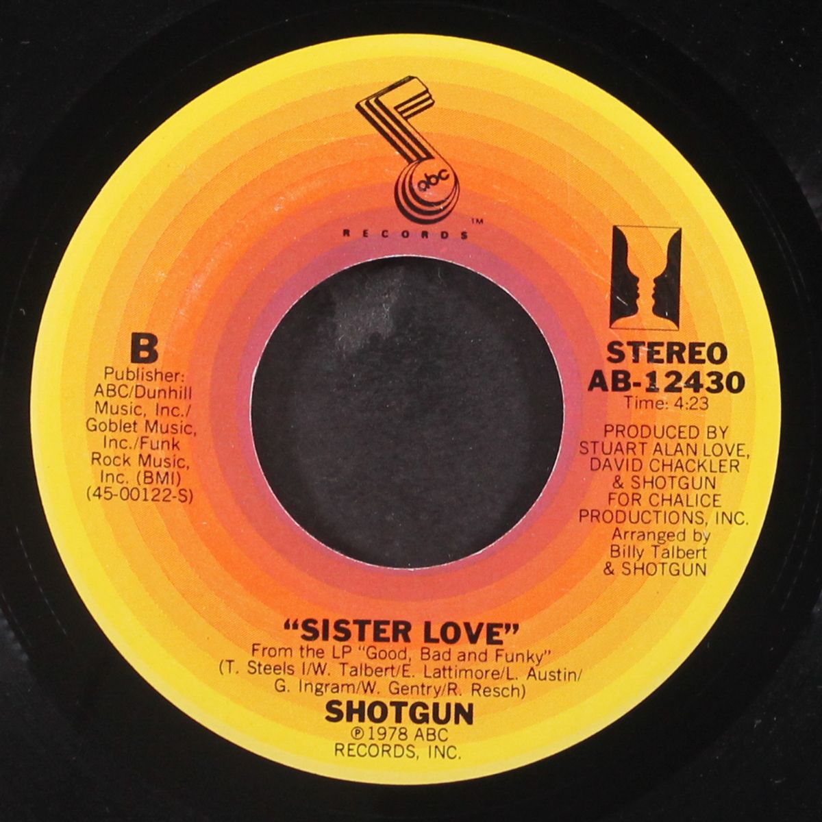 sister love / i wish i could see you again by SHOTGUN