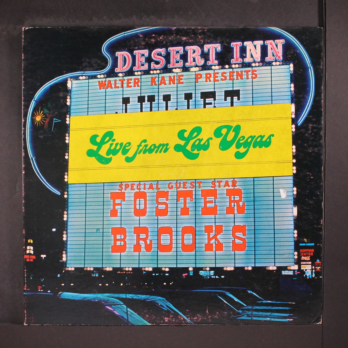 live from las vegas by FOSTER BROOKS