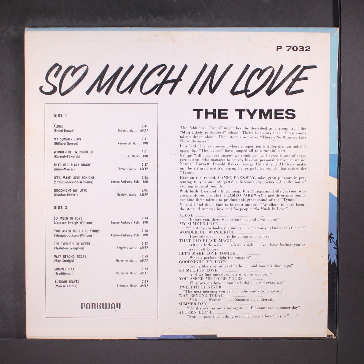 so m uch in love by TYMES