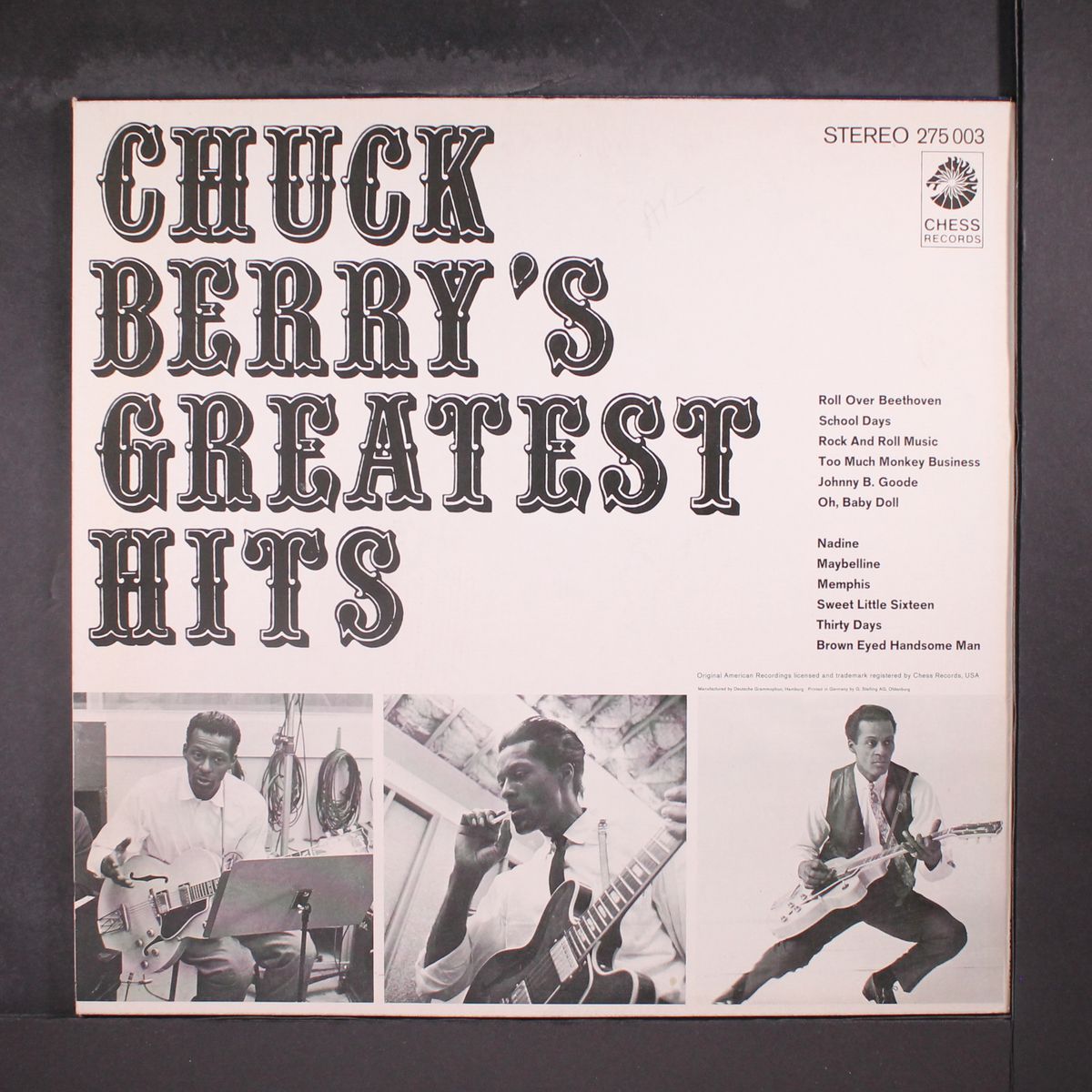 greatest hits by CHUCK BERRY