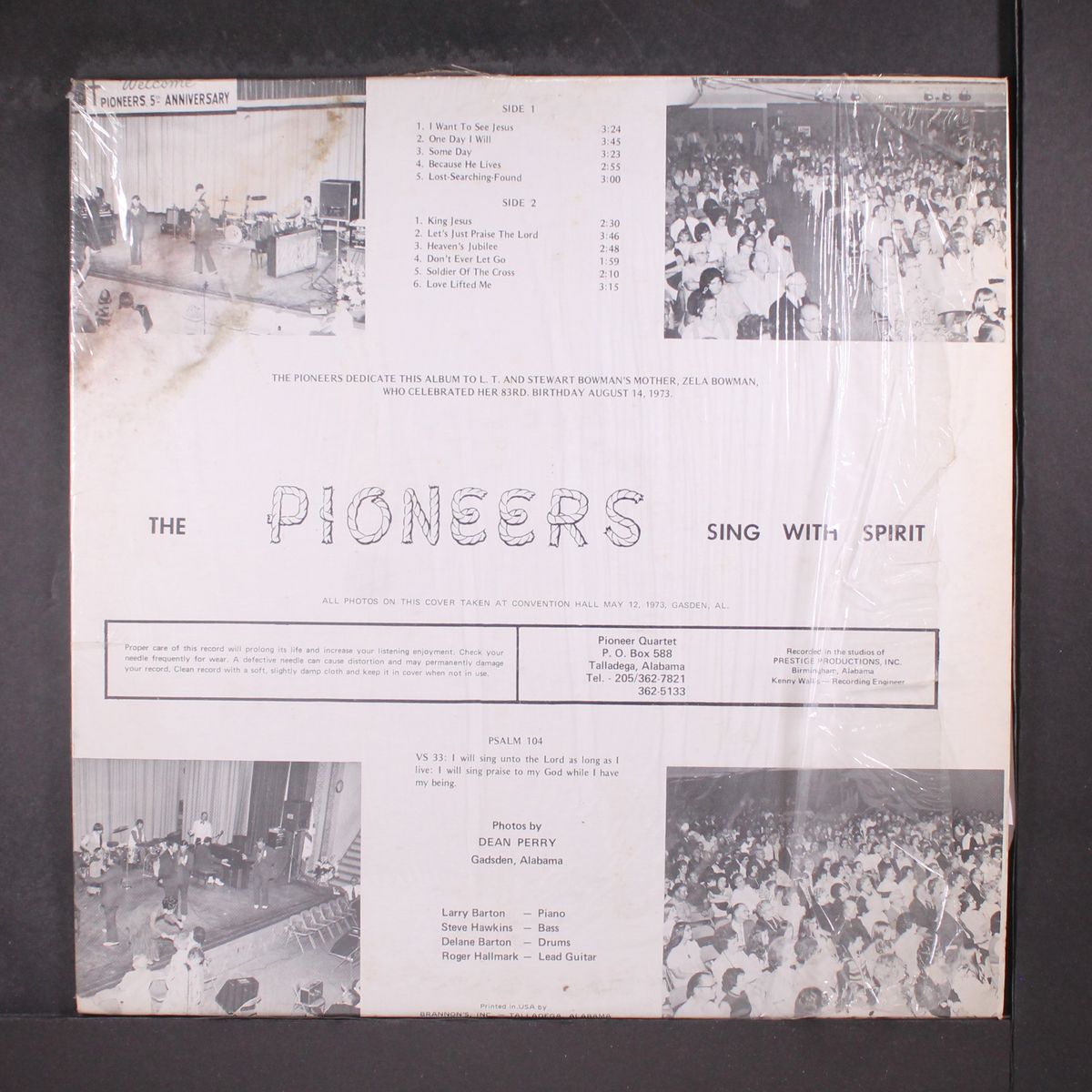 sing with spirit by PIONEERS