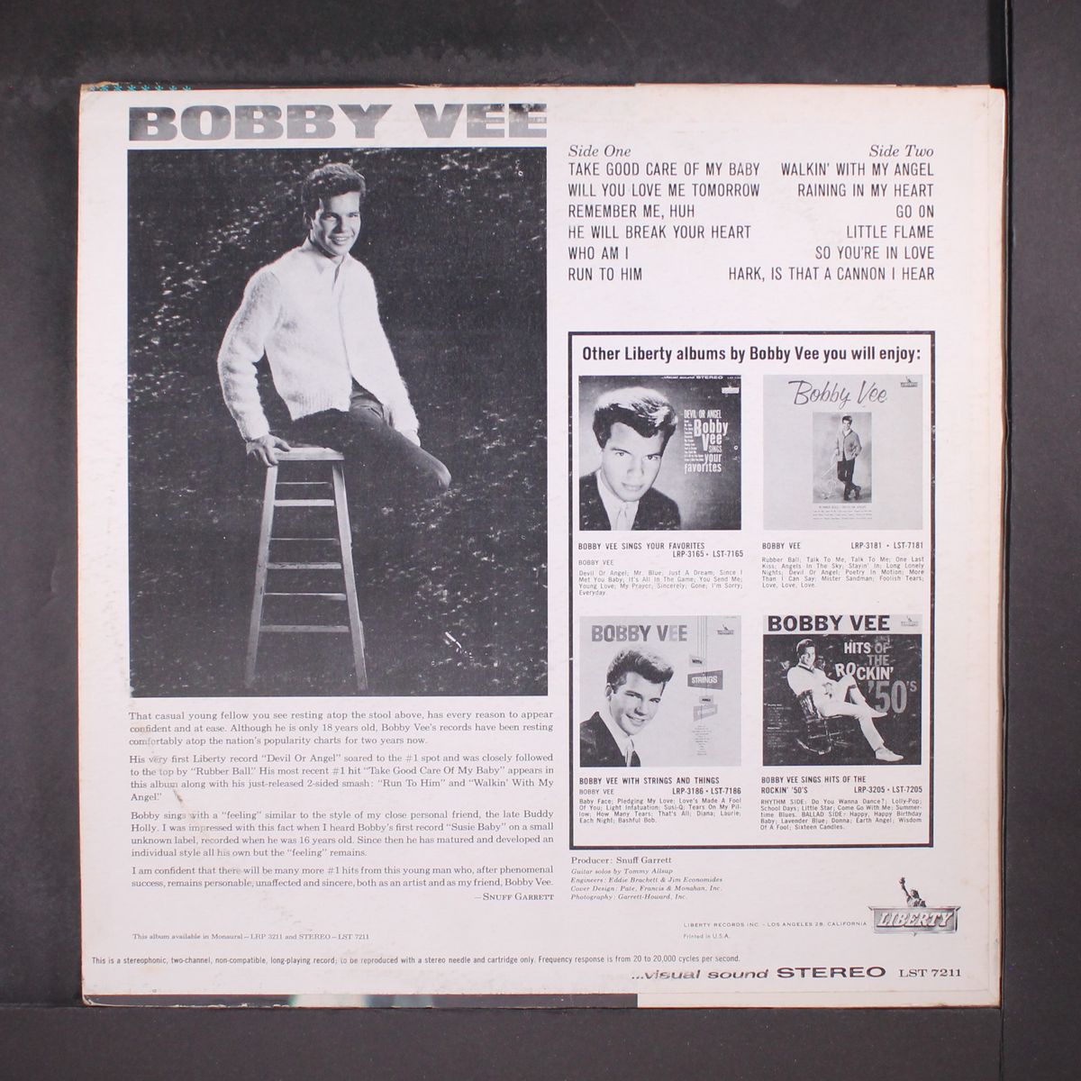take good care of my baby by BOBBY VEE