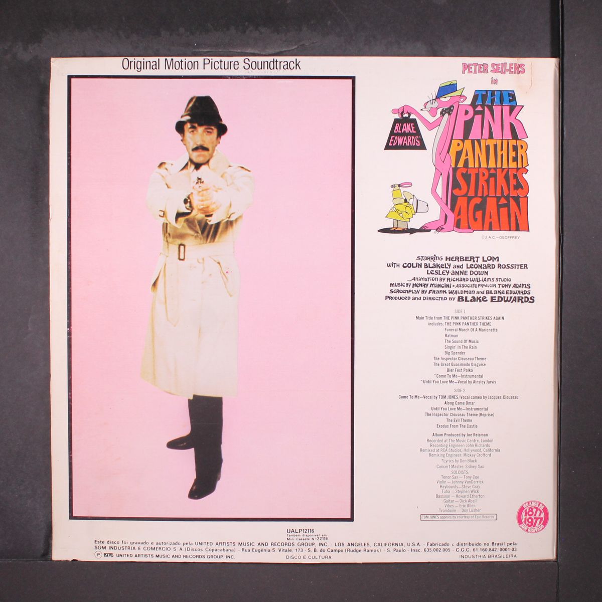 pink panther strikes again by SOUNDTRACK