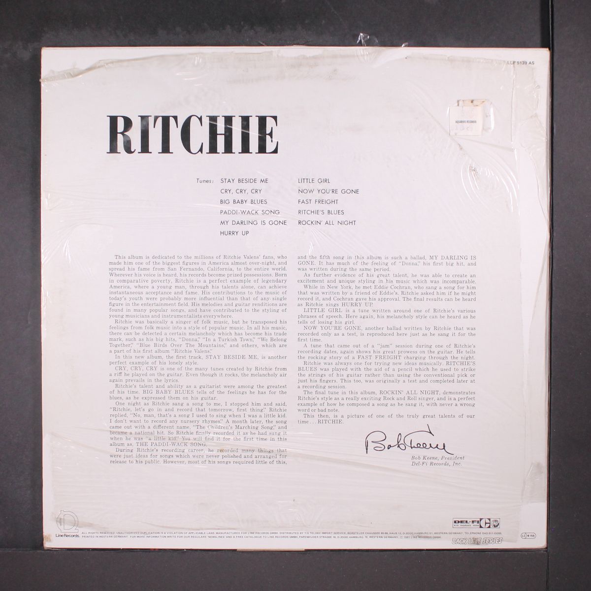 ritchie by RITCHIE VALENS
