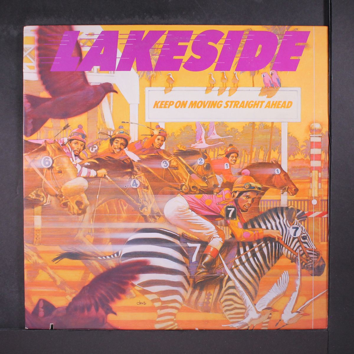 keep on moving straight ahead by LAKESIDE