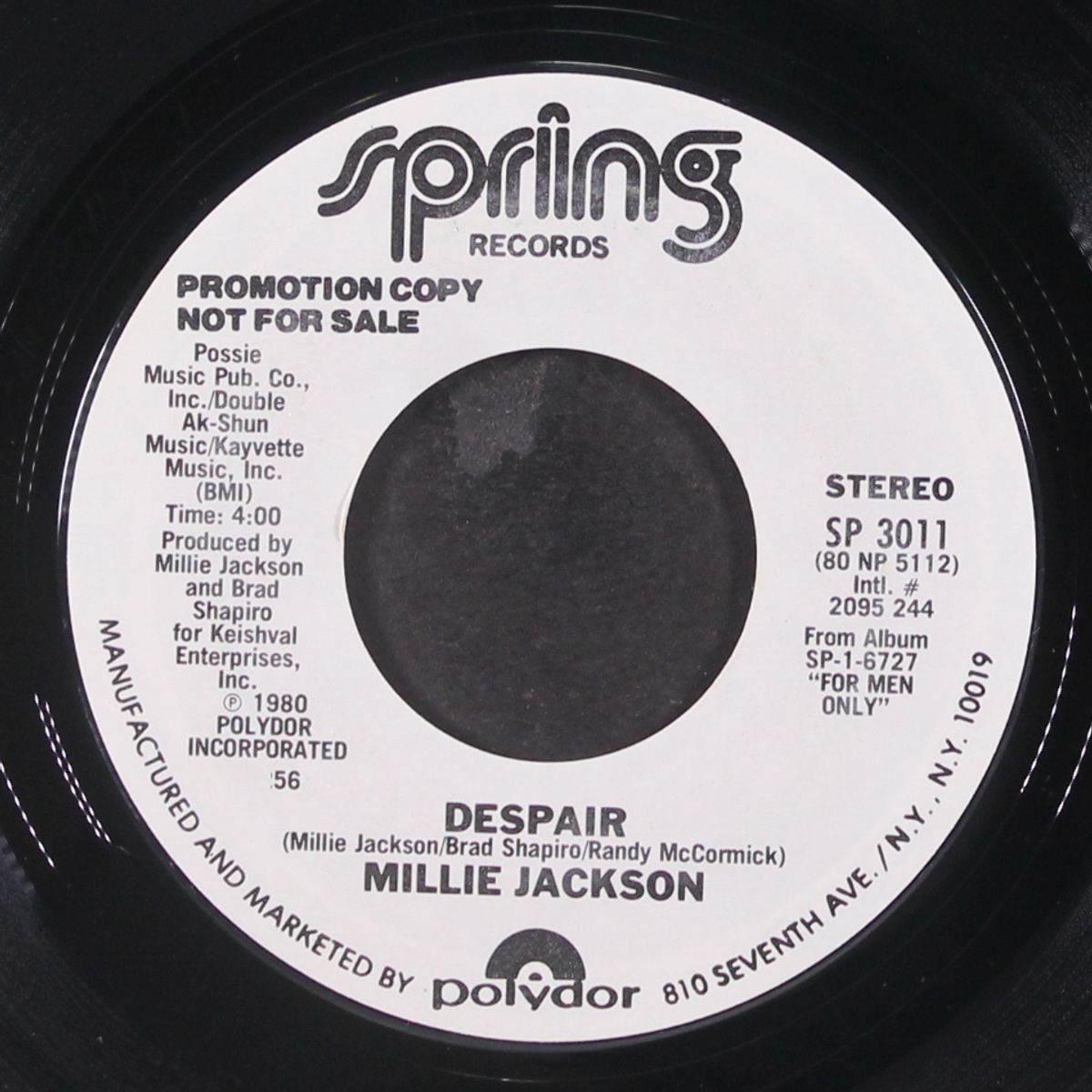 despair / same by MILLIE JACKSON