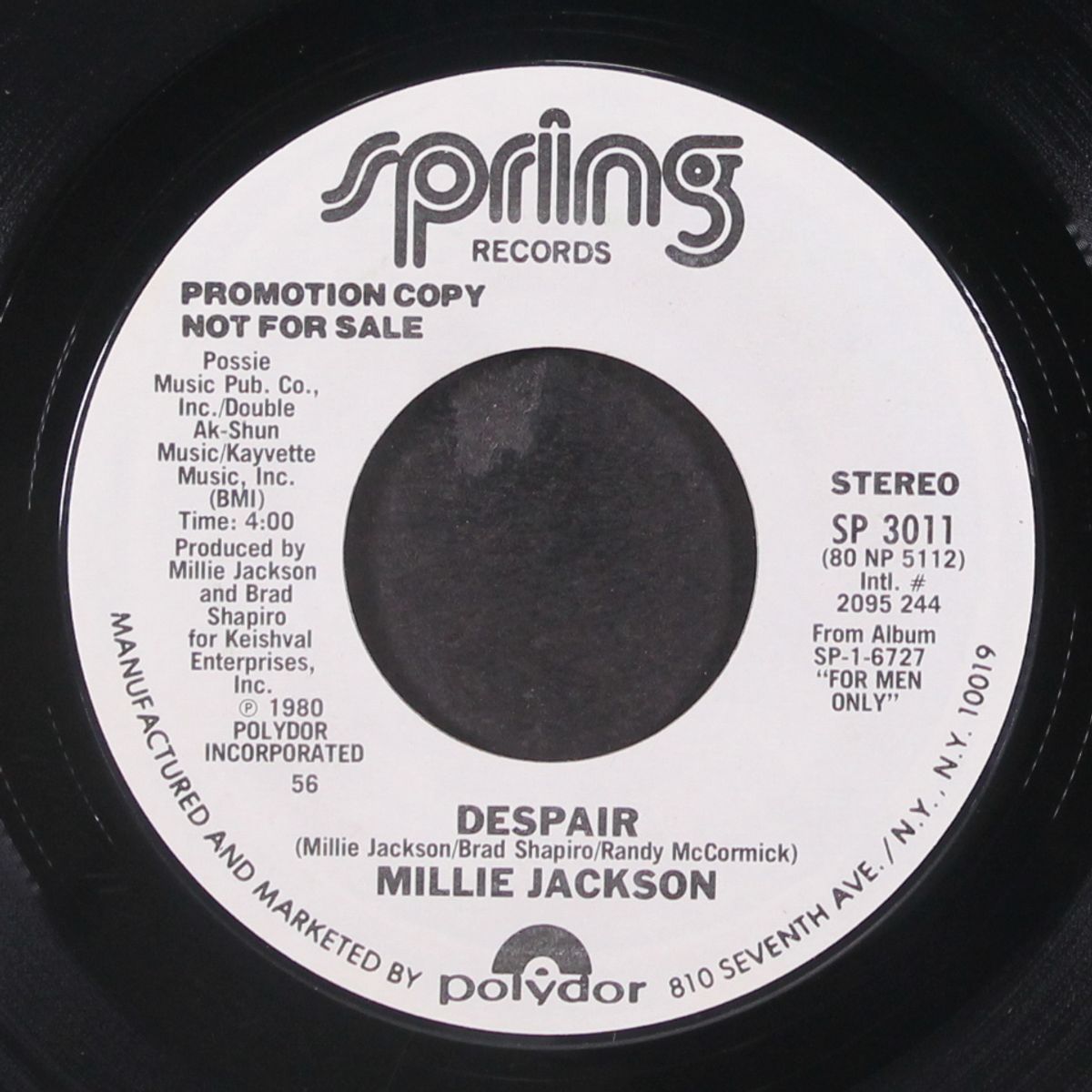 despair / same by MILLIE JACKSON