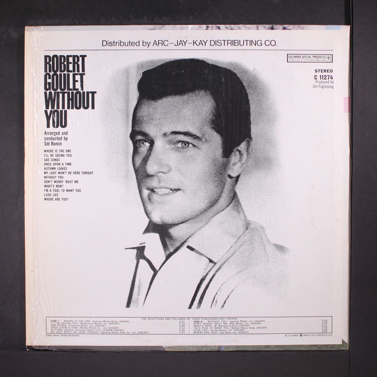 without you by ROBERT GOULET