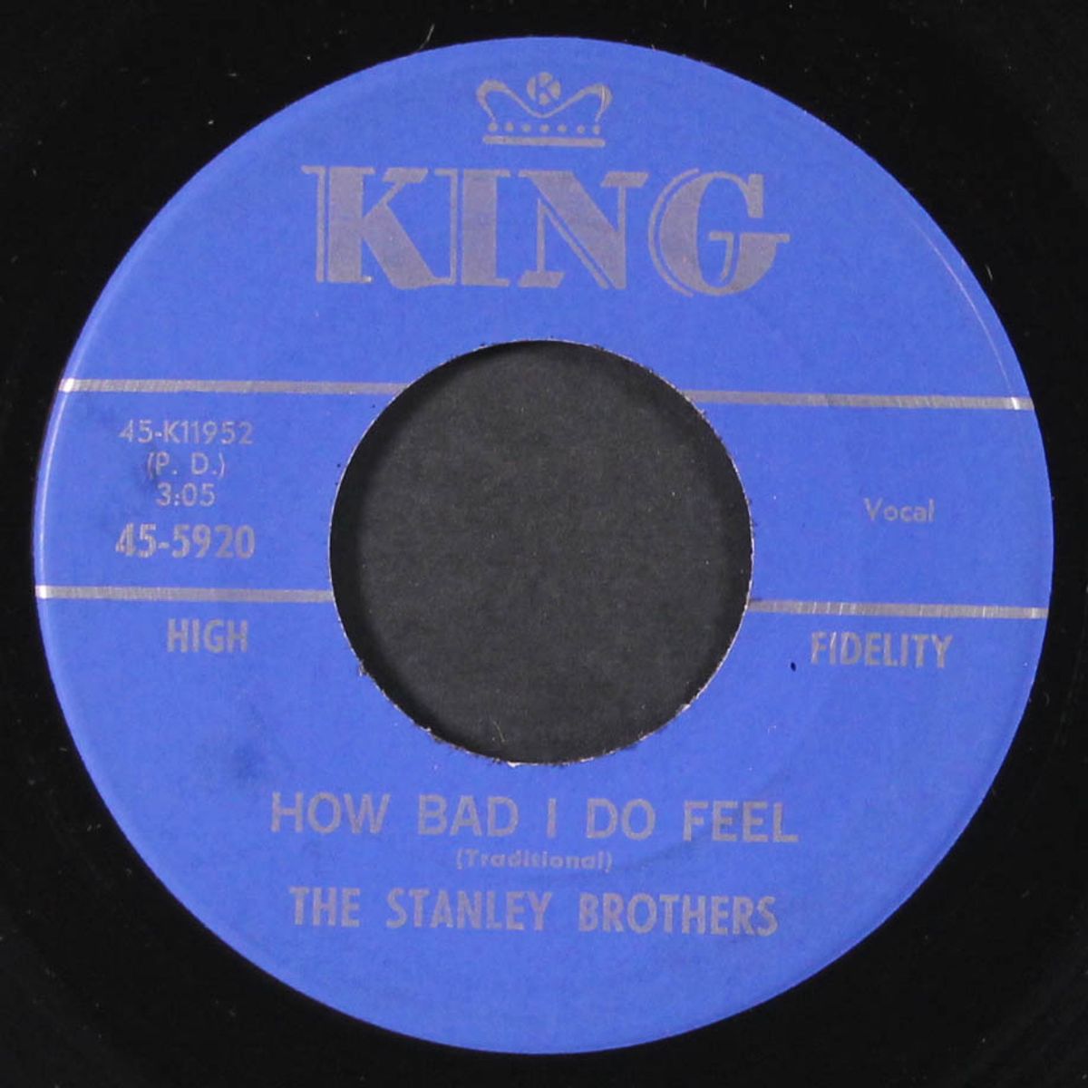 bully of the town / how bad do i feel by STANLEY BROTHERS