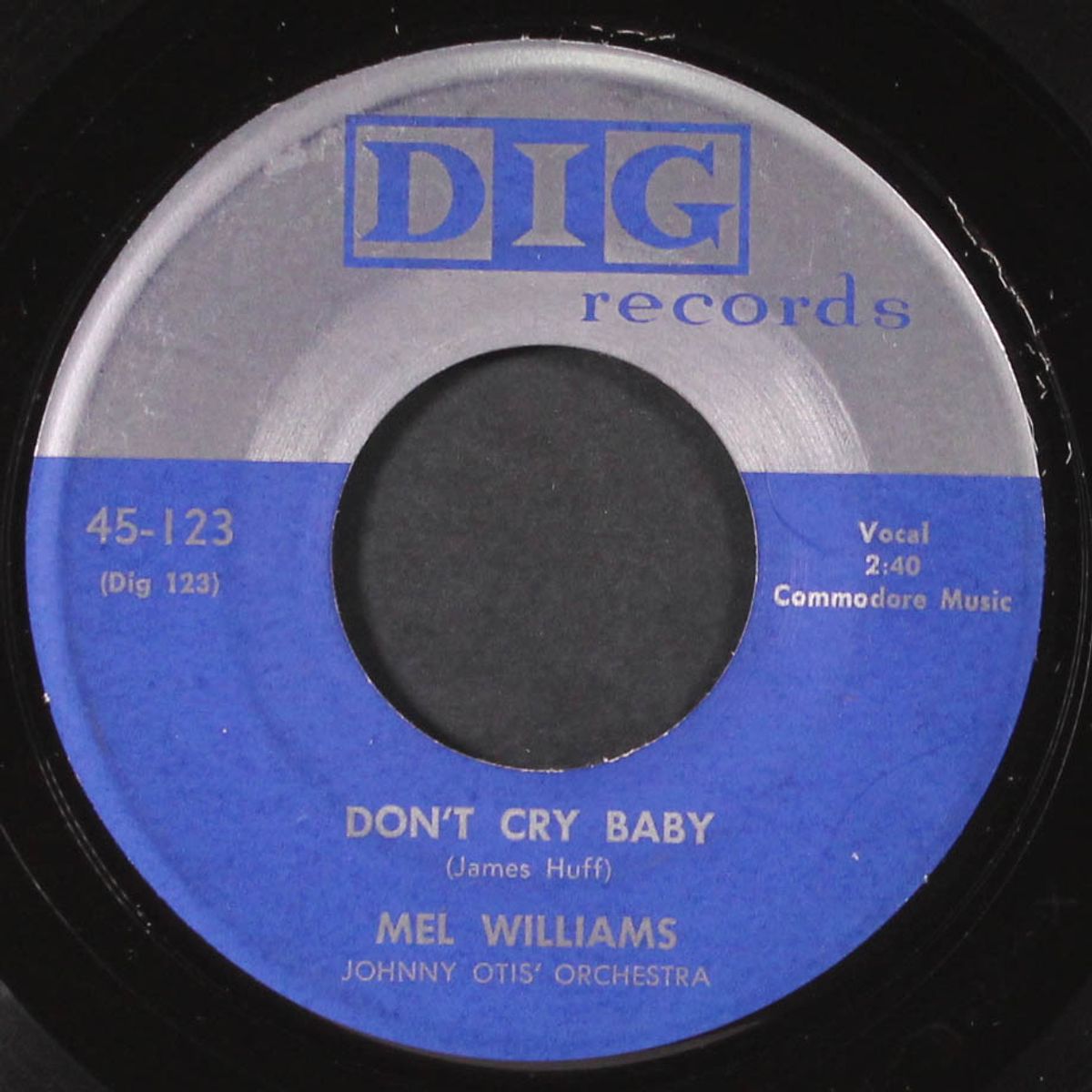 don't cry baby / my love by MEL WILLIAMS