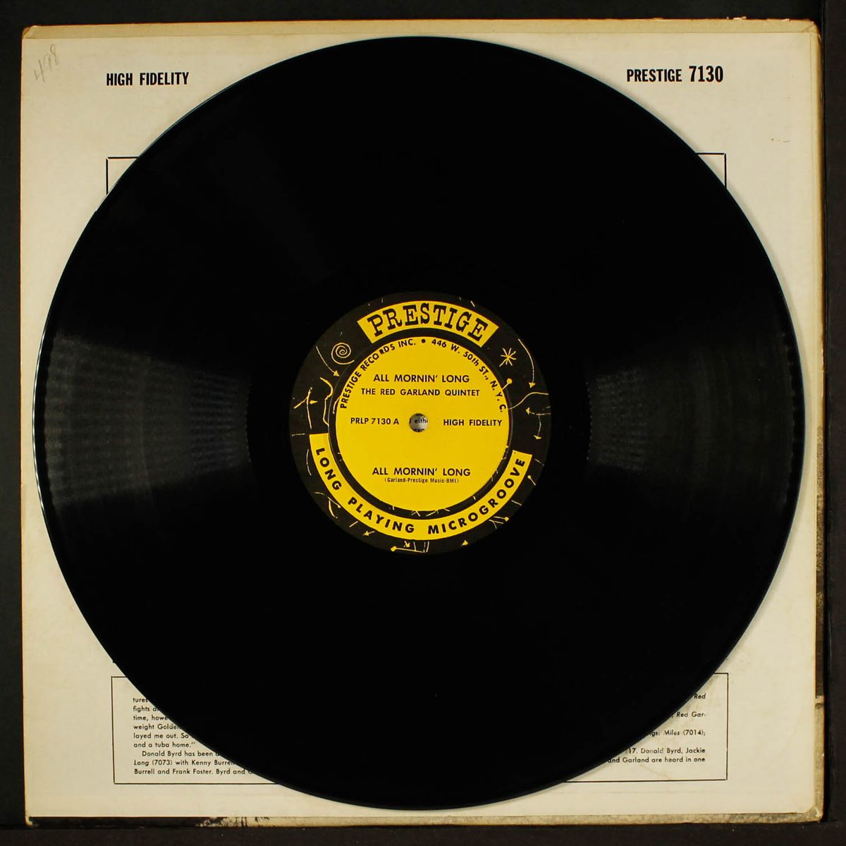 all mornin' long by RED GARLAND