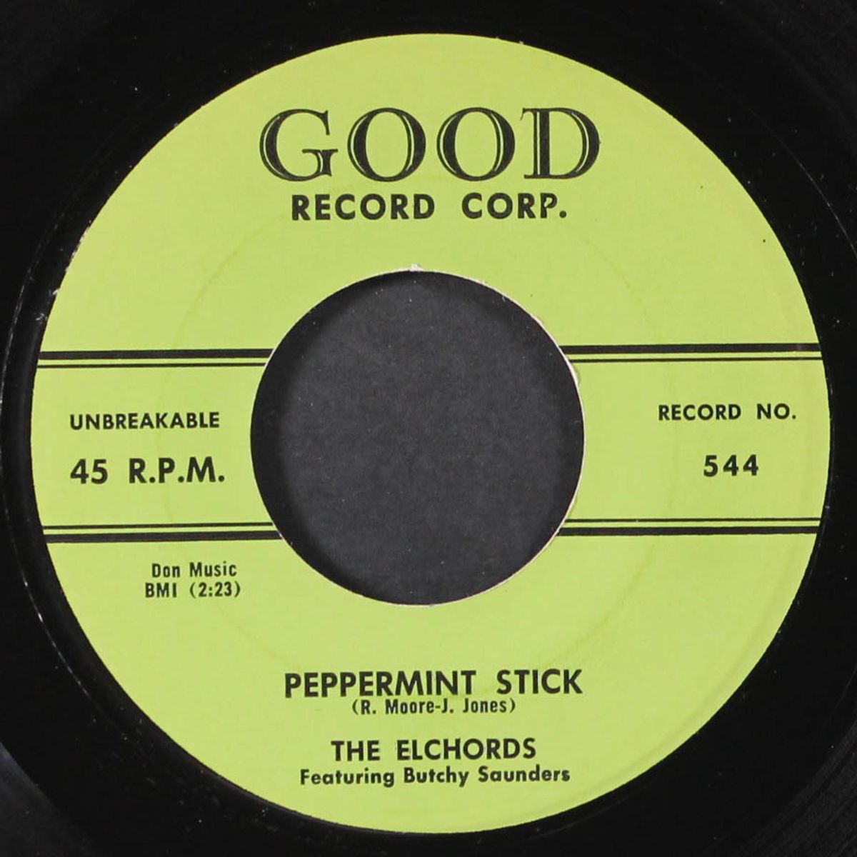 gee i'm in love / peppermint stick by ELCHORDS