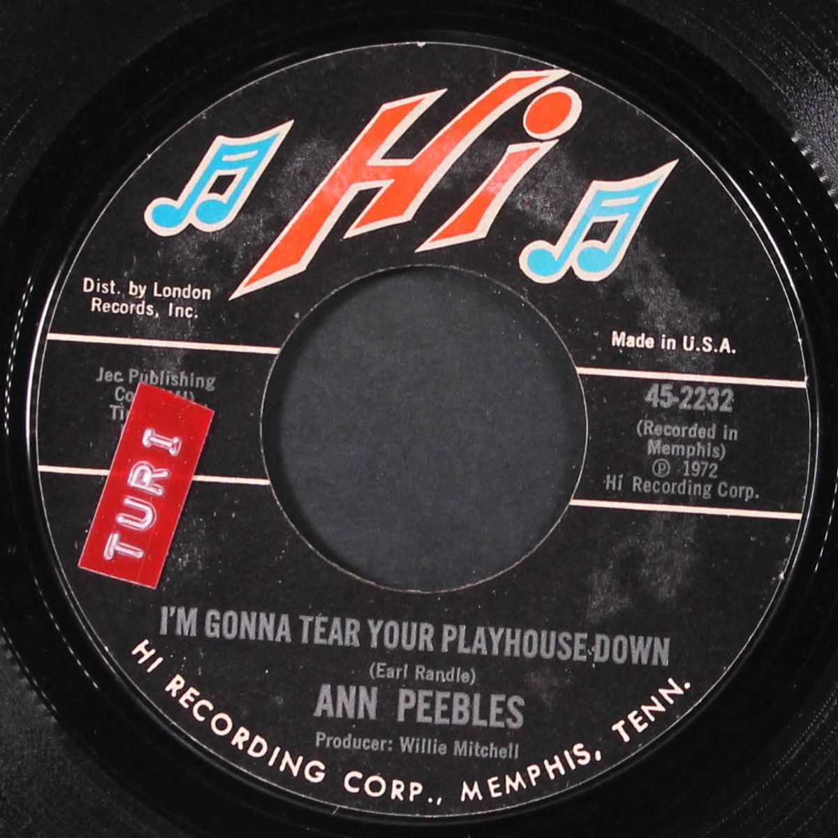 i'm gonna tear your playhouse down by ANN PEEBLES