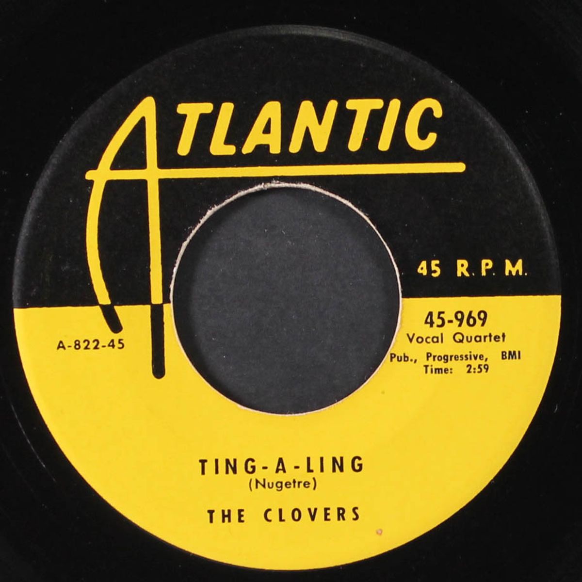 ting-a-ling / wonder where my baby's gone by CLOVERS