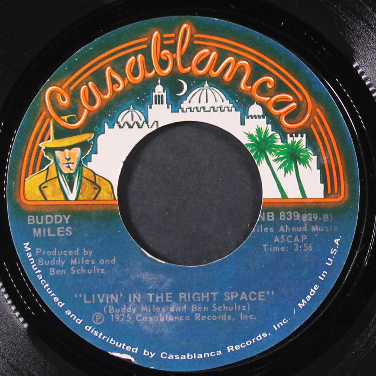 rockin' and rollin' on the streets of hollywood / livin' in the right space by BUDDY MILES