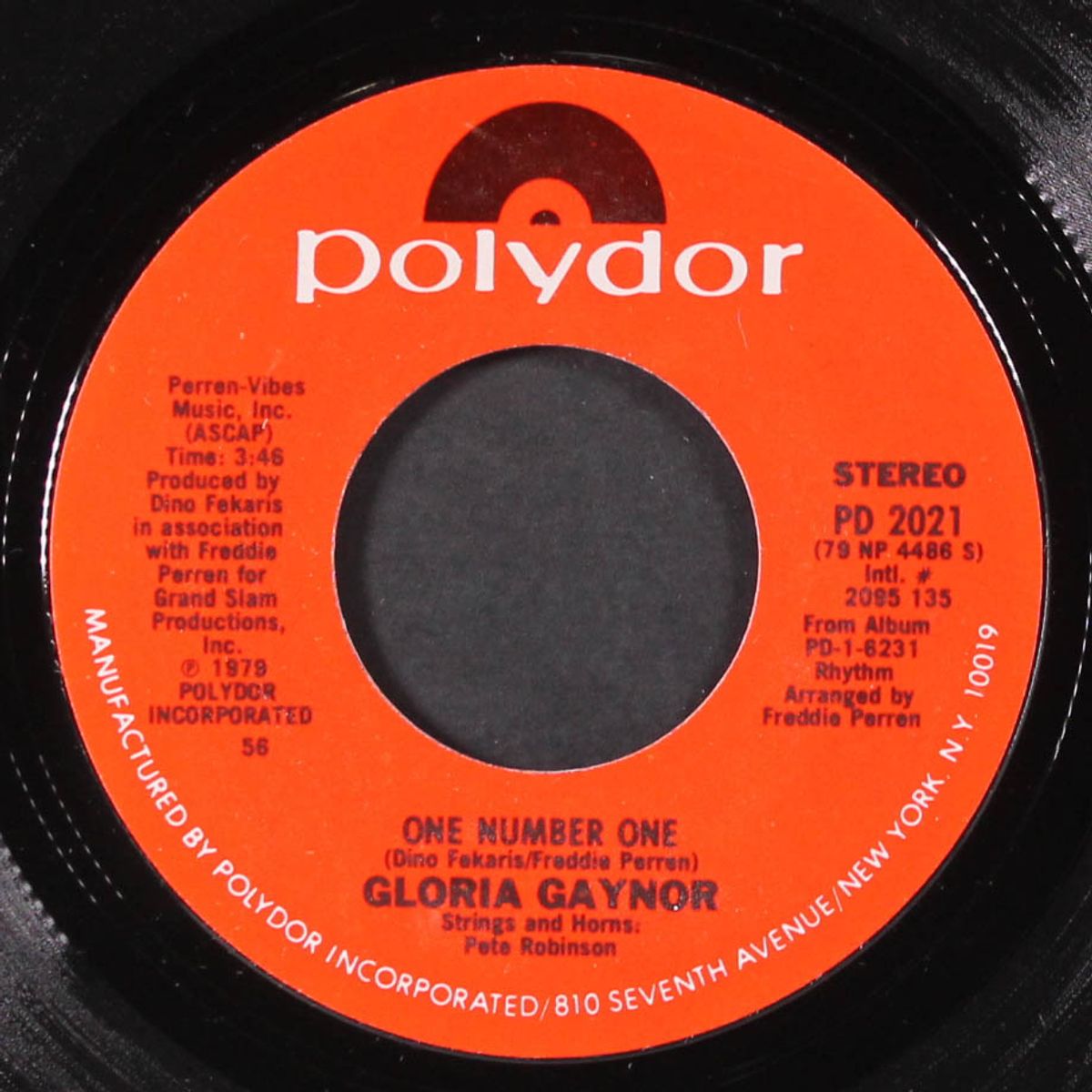 let me know / one number one by GLORIA GAYNOR