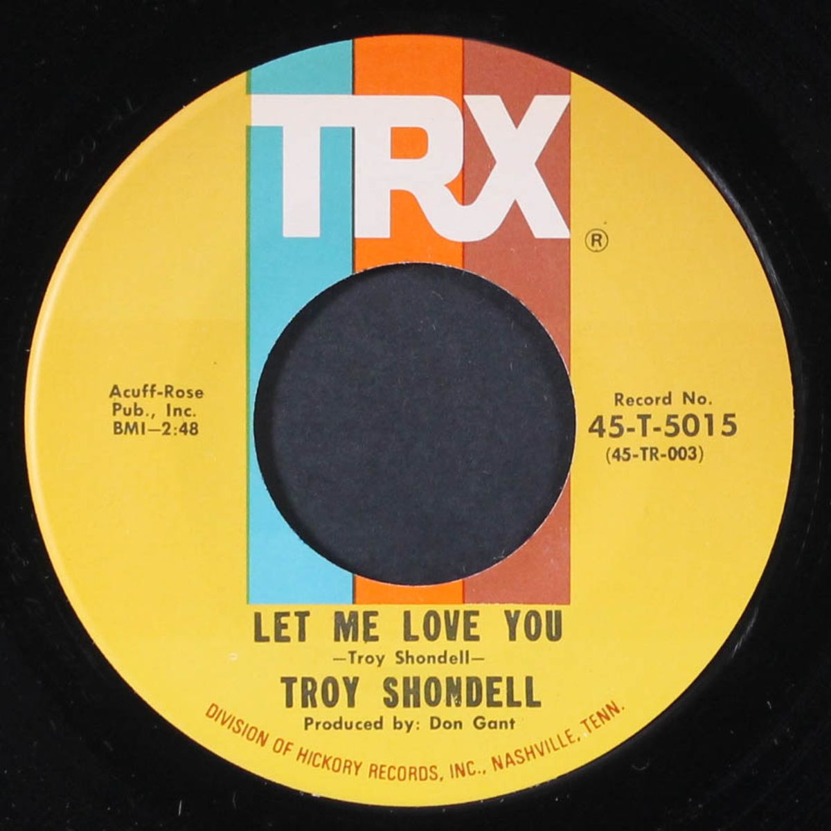 let's go all the way / let me love you by TROY SHONDELL