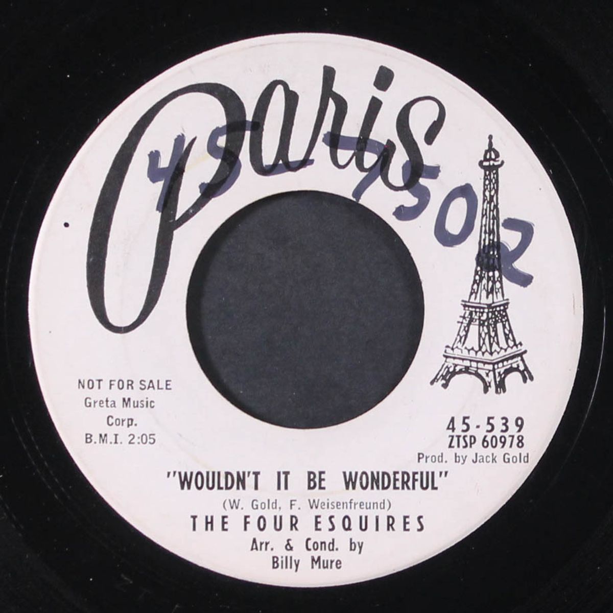 wouldn't it be wonderful / wonderful one by FOUR ESQUIRES