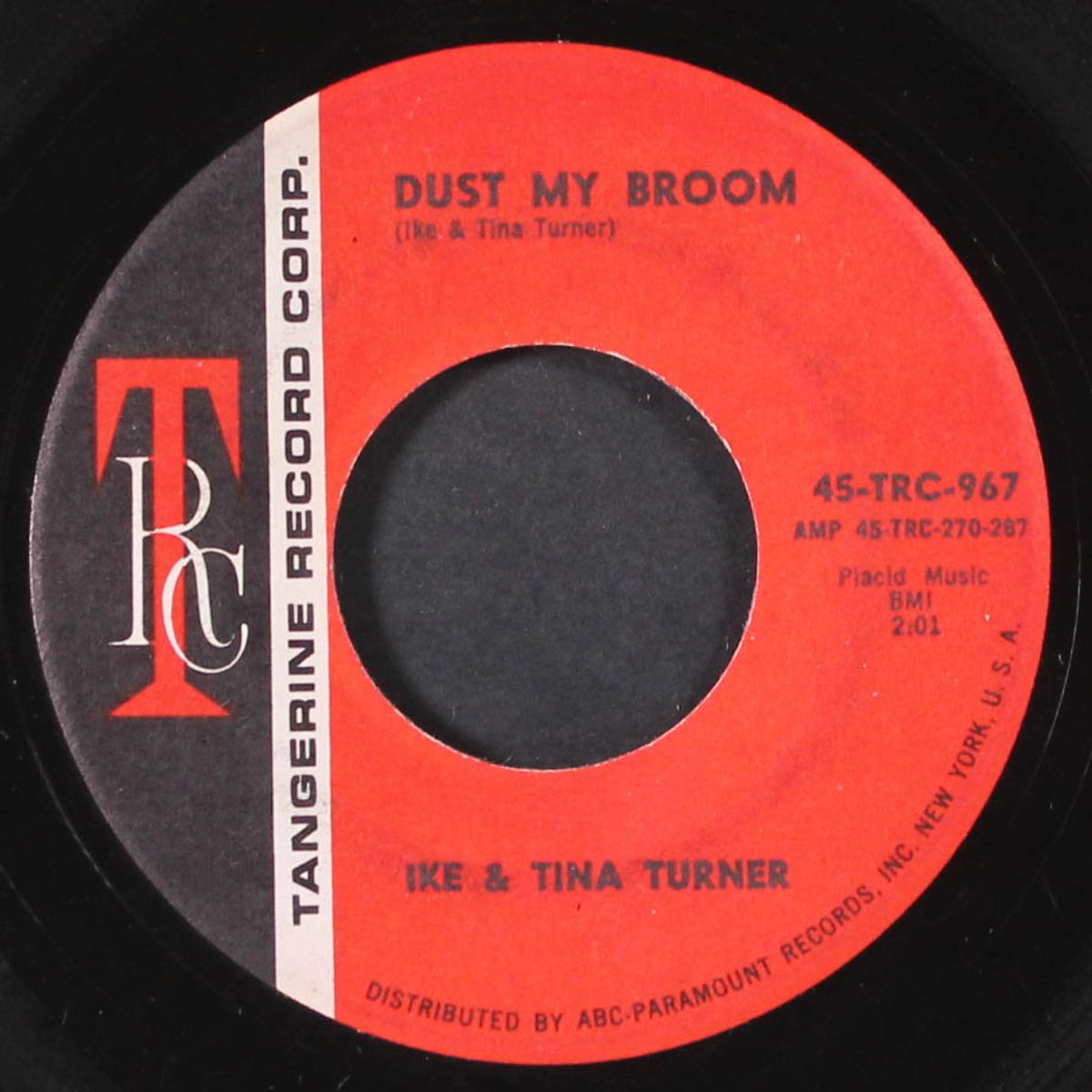 dust my broom / i'm hooked by IKE & TINA TURNER