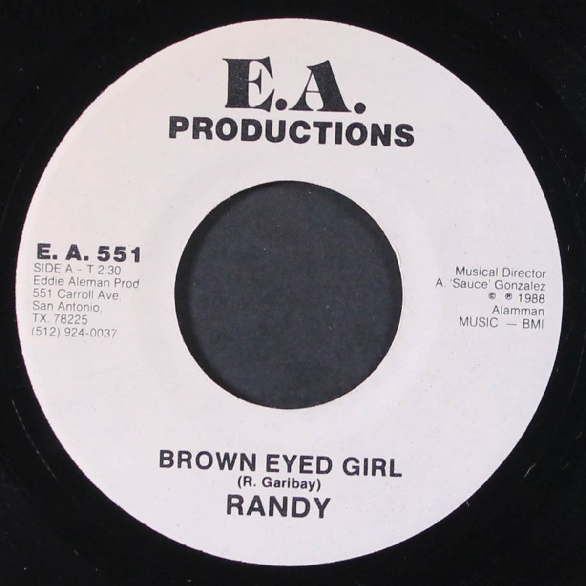 brown eyed girl / let them talk by RANDY GARIBAY