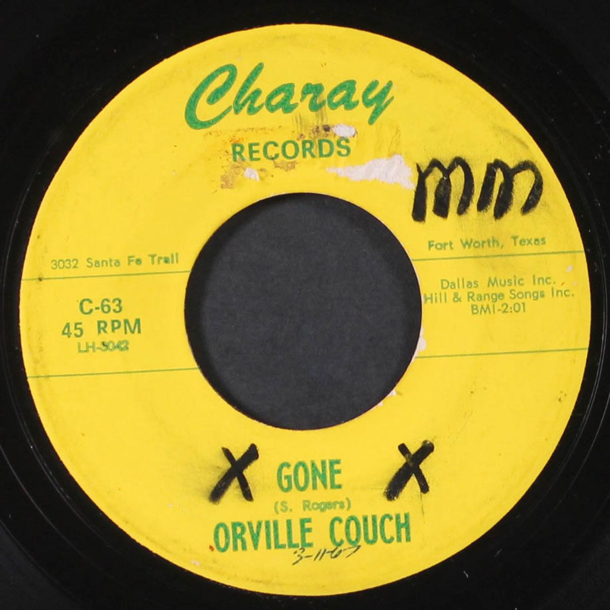 gone / patsy by ORVILLE COUCH