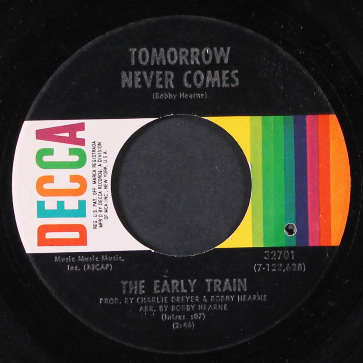 it'll come to pass / tomorrow never comes by EARLY TRAIN