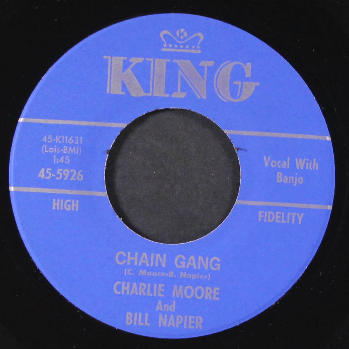 my dear one / chain gang by CHARLIE MOORE & BILL NAPIER