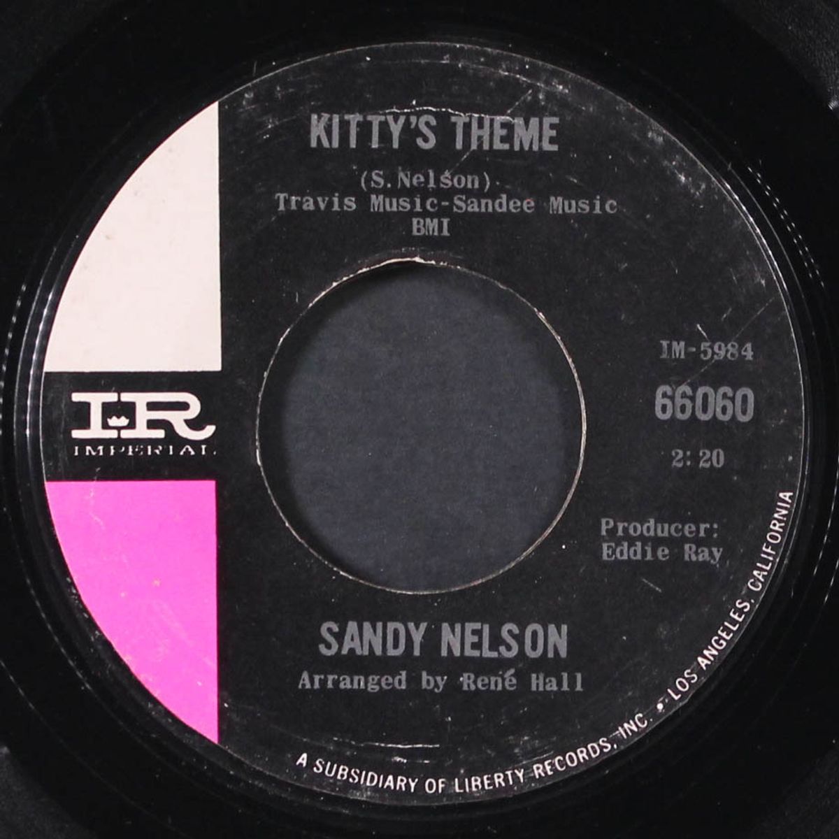 teen beat '65 / kitty's theme by SANDY NELSON