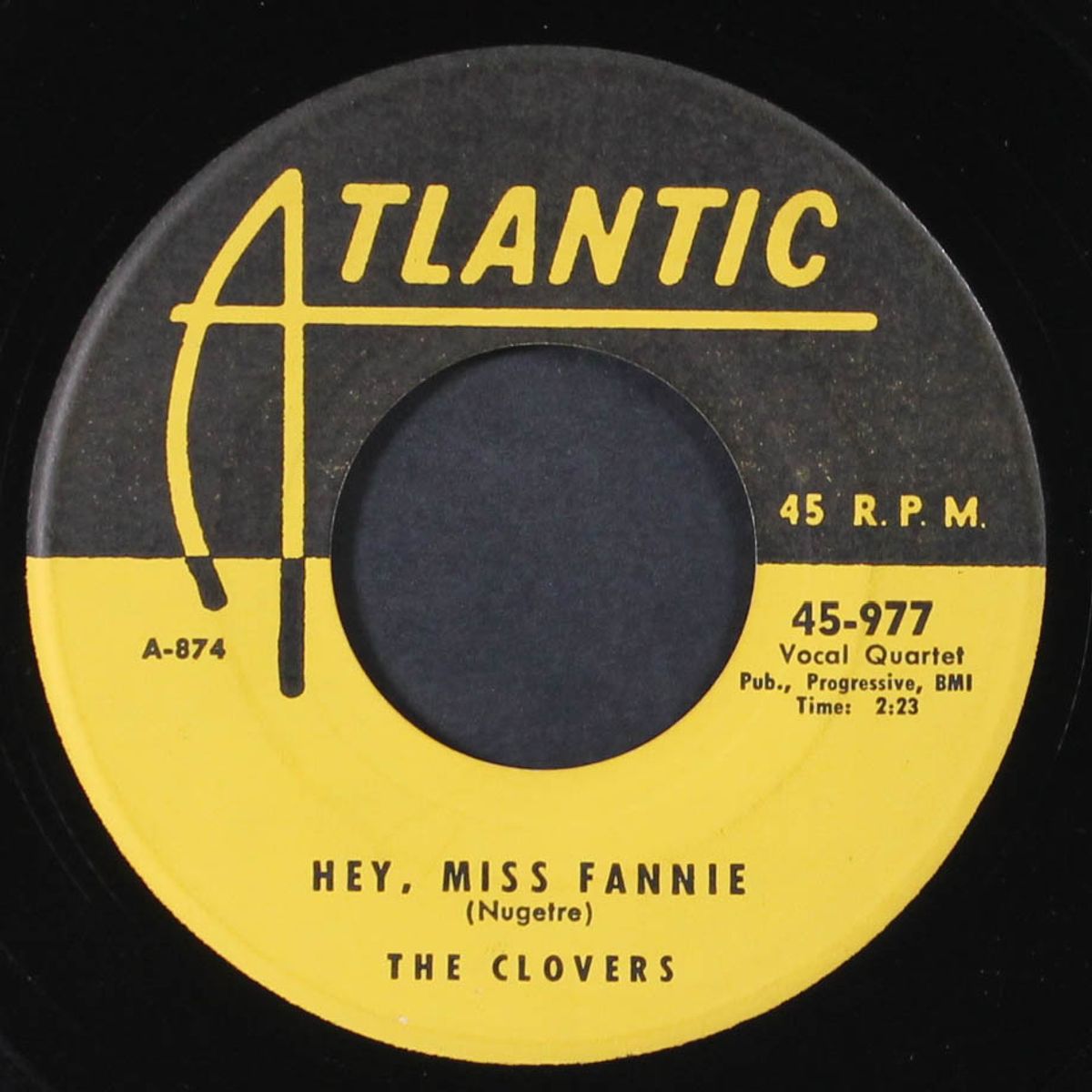 i played the fool / hey, miss fannie by CLOVERS