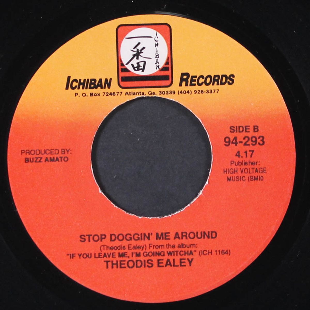 if you leave me, i'm going witcha by THEODIS EALEY