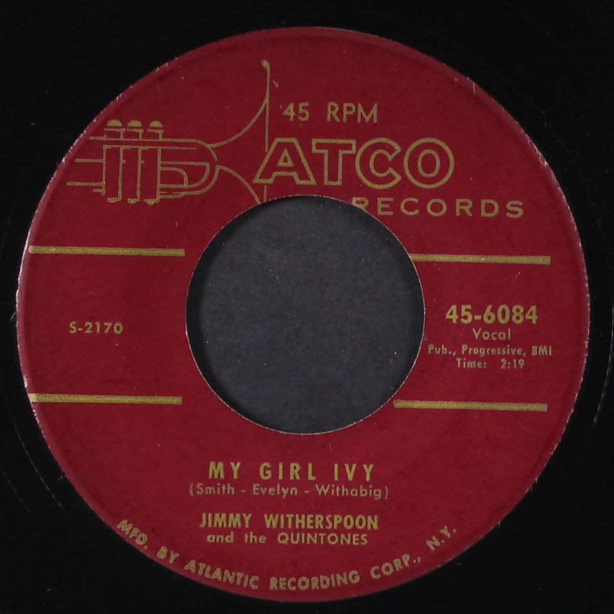 my girl ivy / still in love by JIMMY WITHERSPOON & QUINTONES