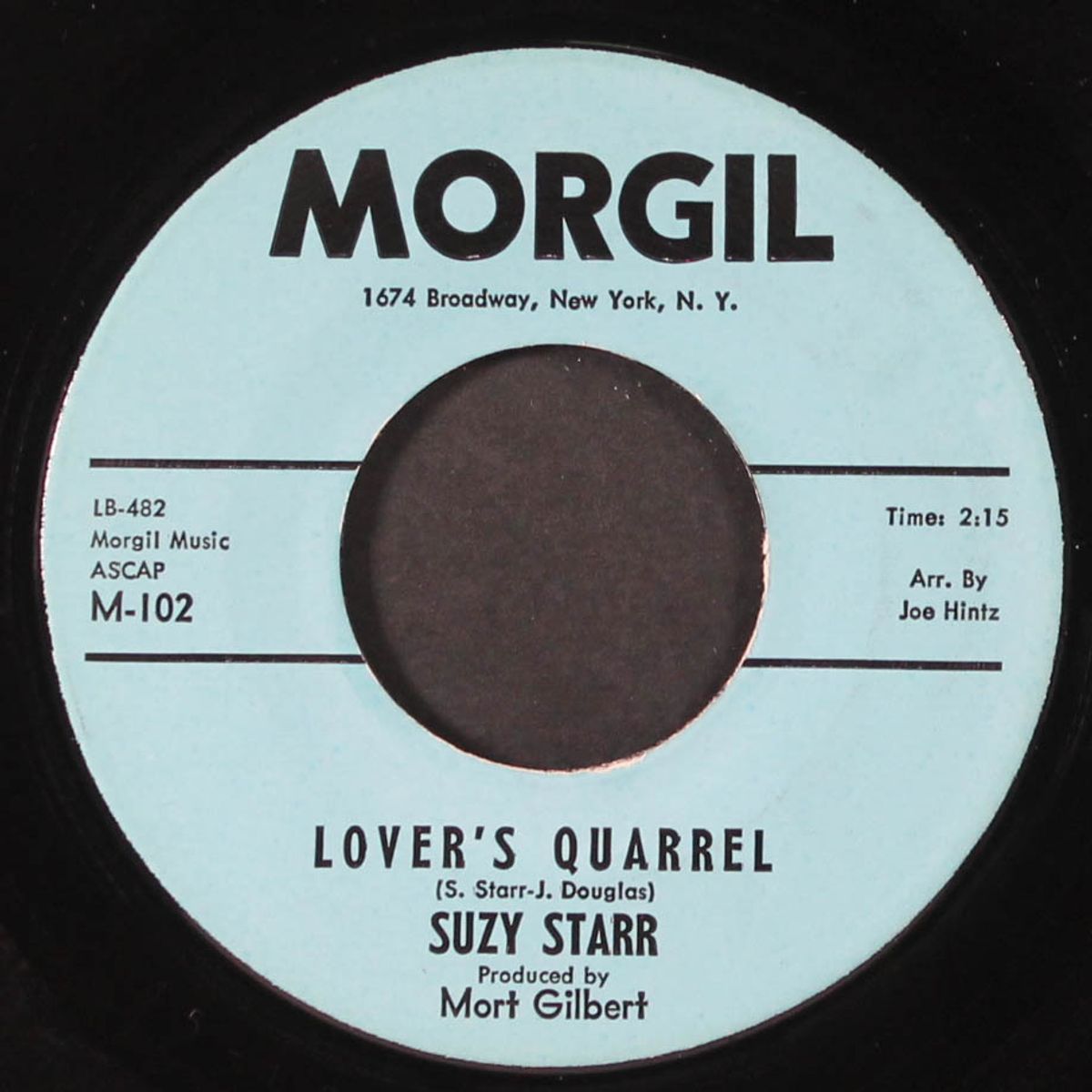 lover's quarrel / one day by SUZY STARR