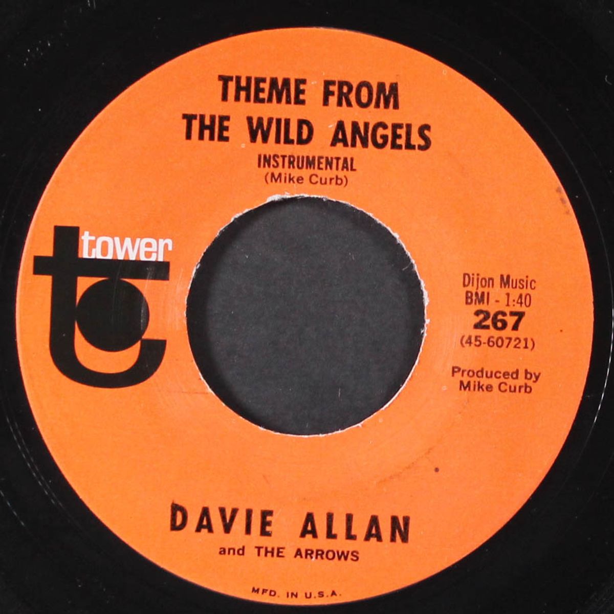 u.f.o. / theme from the wild angels by DAVIE ALLAN & ARROWS