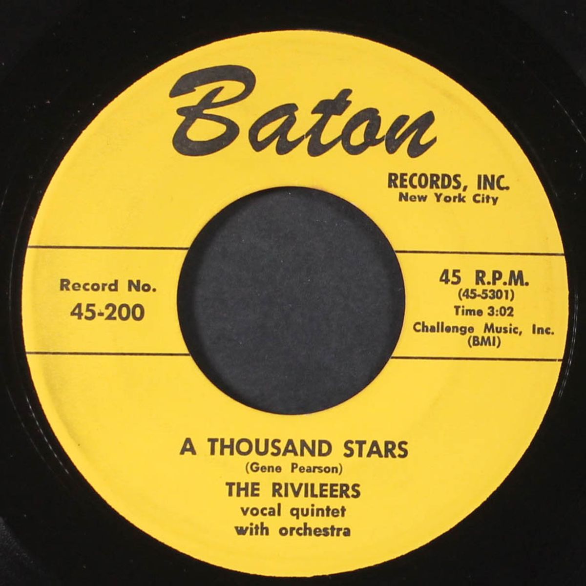 a thousand stars / hey chiquita by RIVILEERS