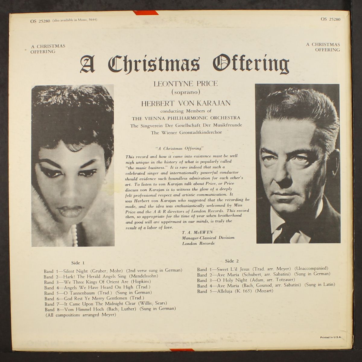 a christmas offering by LEONTYNE PRICE