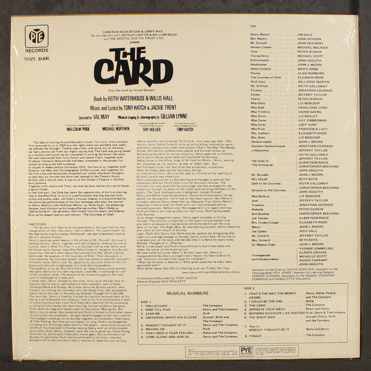 the card by ORIGINAL CAST