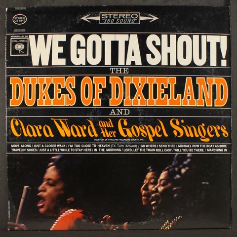 CLARA WARD & DUKES OF DIXIELAND