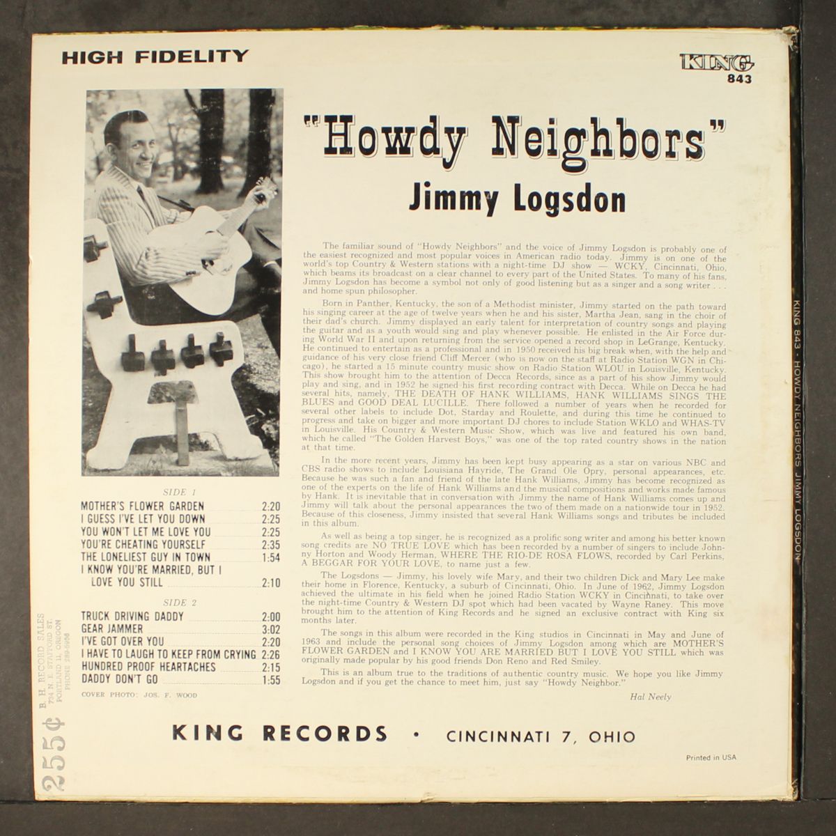 howdy neighbors by JIMMY LOGSDON
