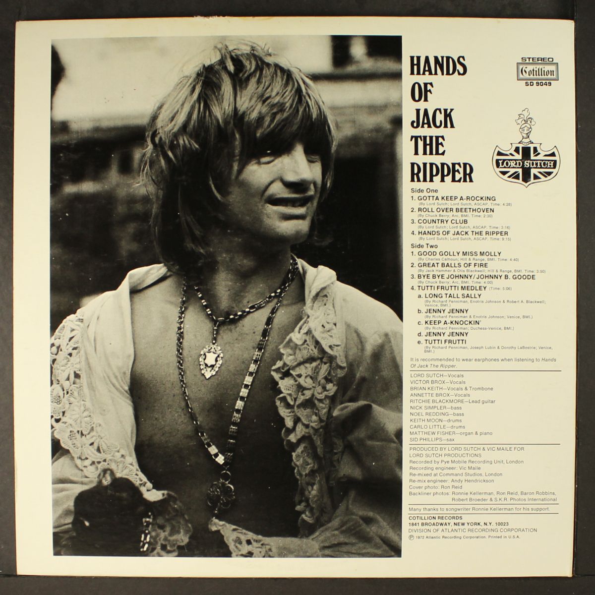 hands of jack the ripper by LORD SUTCH & HEAVY FRIENDS