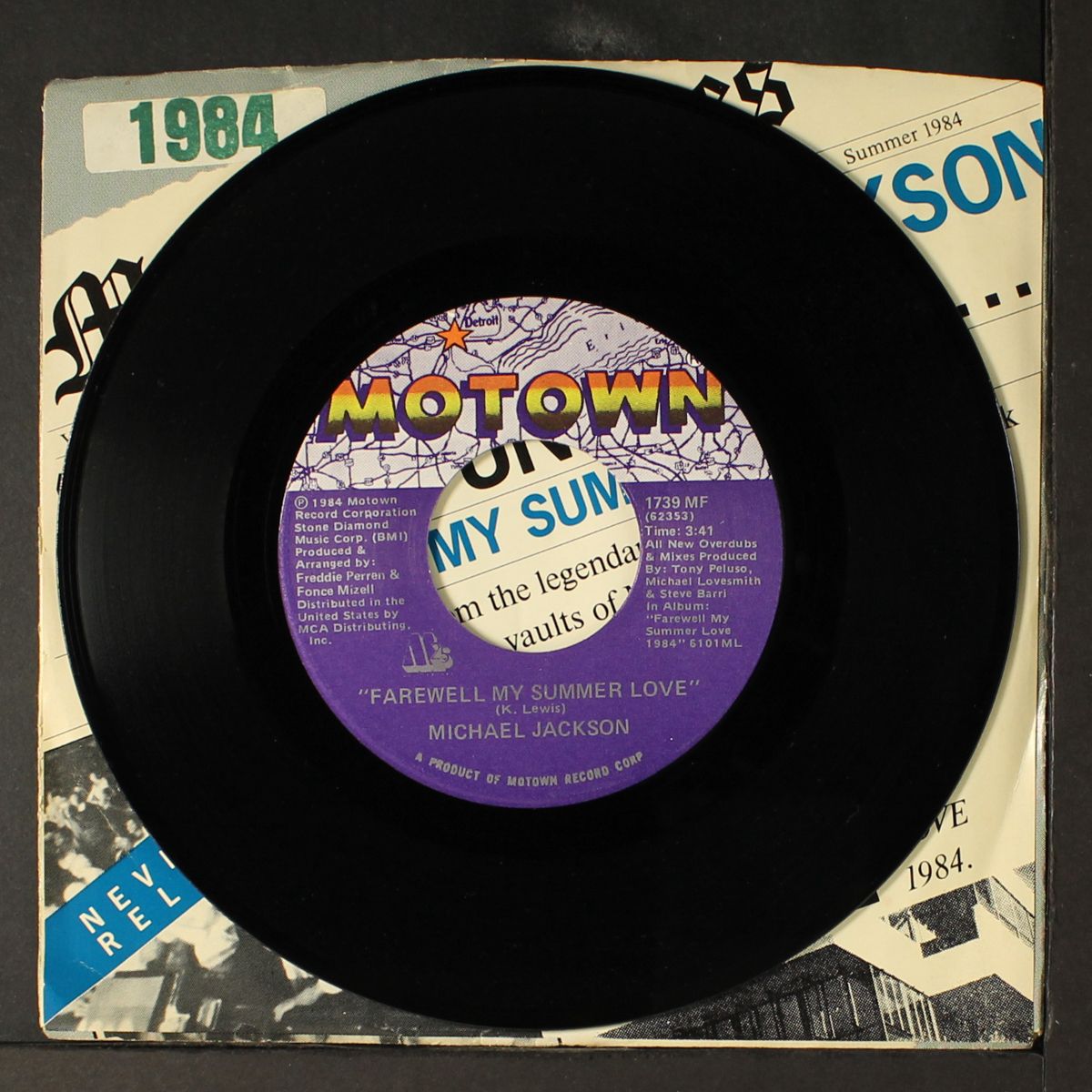 farewell my summer love / call on me by MICHAEL JACKSON