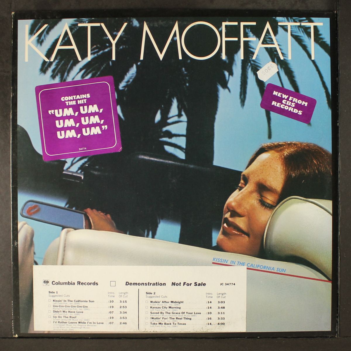 kissin' in the california sun by KATY MOFFATT