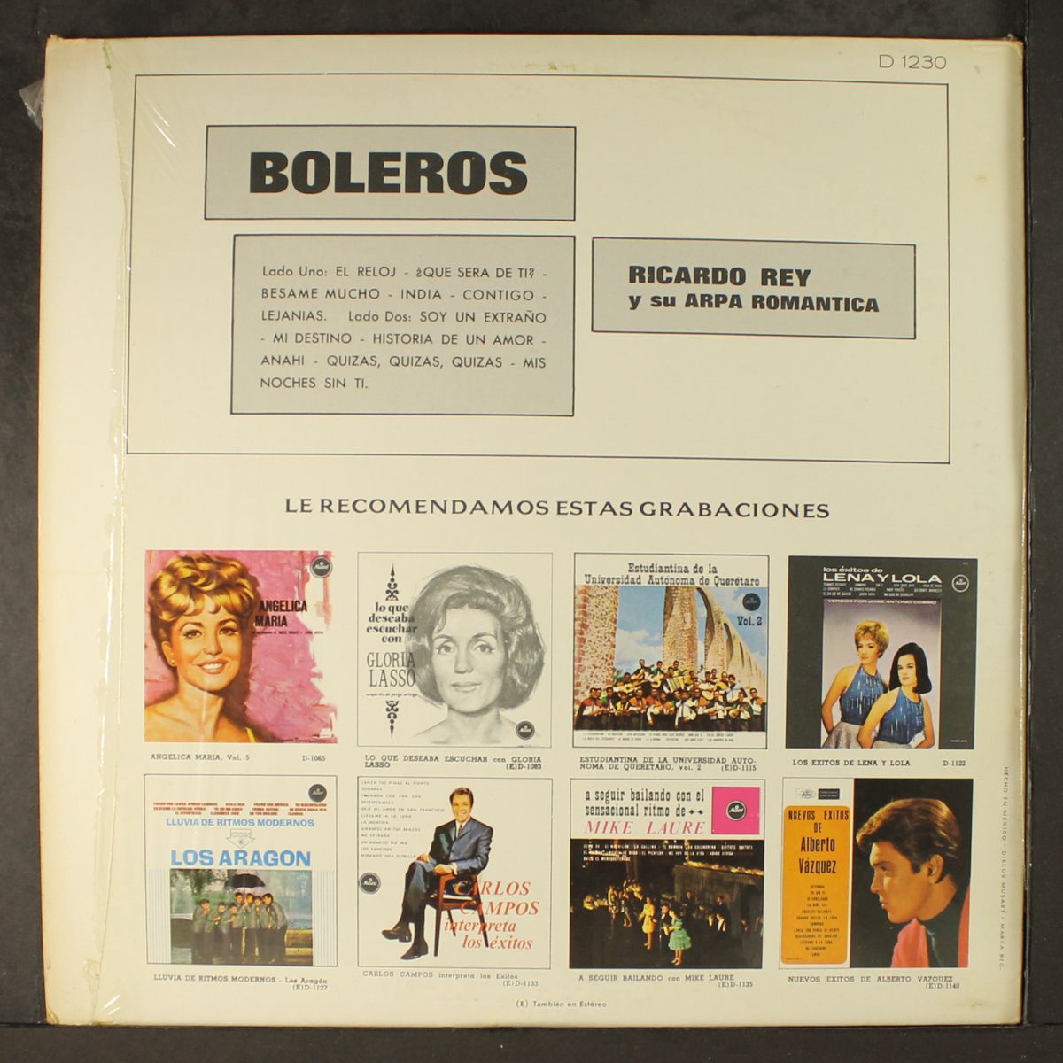 boleros by RICARDO REY