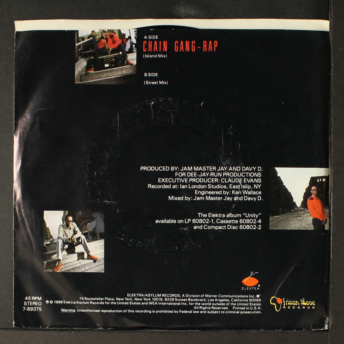 chain gang-rap / same by SHINEHEAD