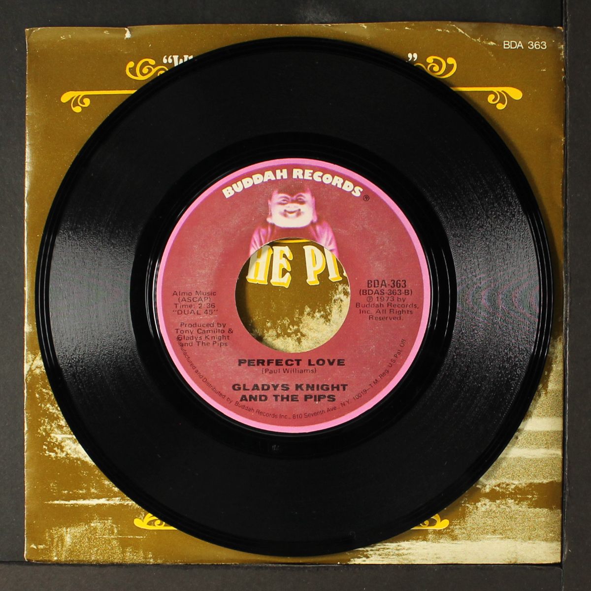 where peaceful waters flow / perfect love by GLADYS KNIGHT & PIPS