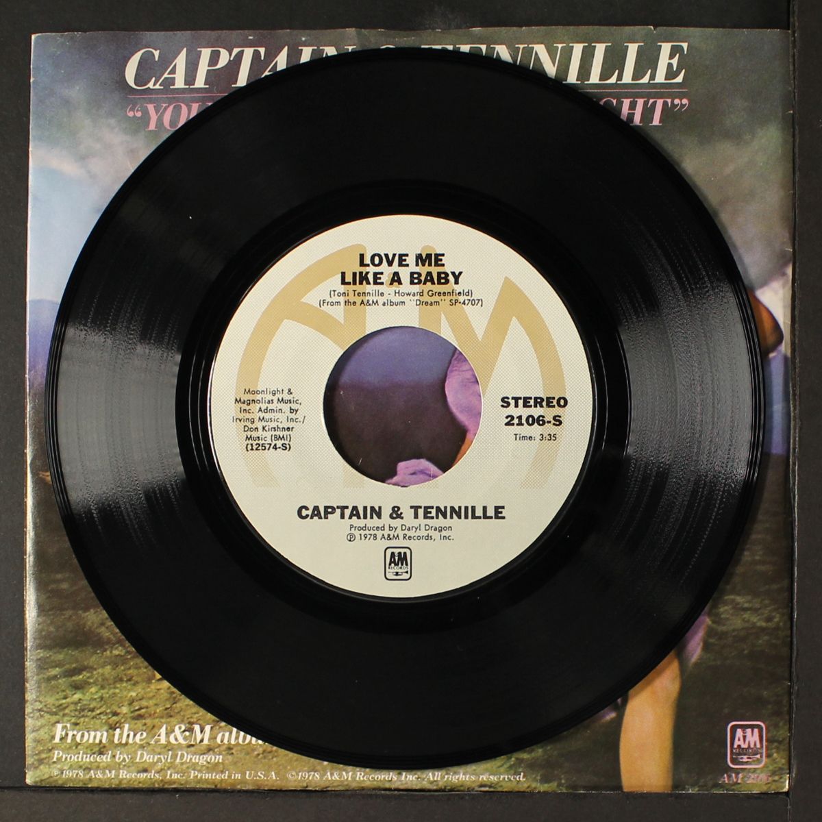 you need a woman tonight / love me like a baby by CAPTAIN & TENNILLE